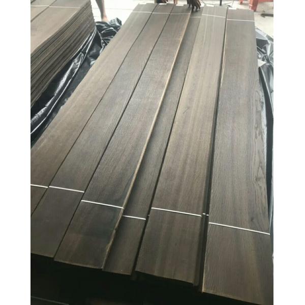 Rift Oak Smoked Veneer Fumed White Oak Veneer Smoked Oak Veneer Straight Grain from Shunfang Veneer China