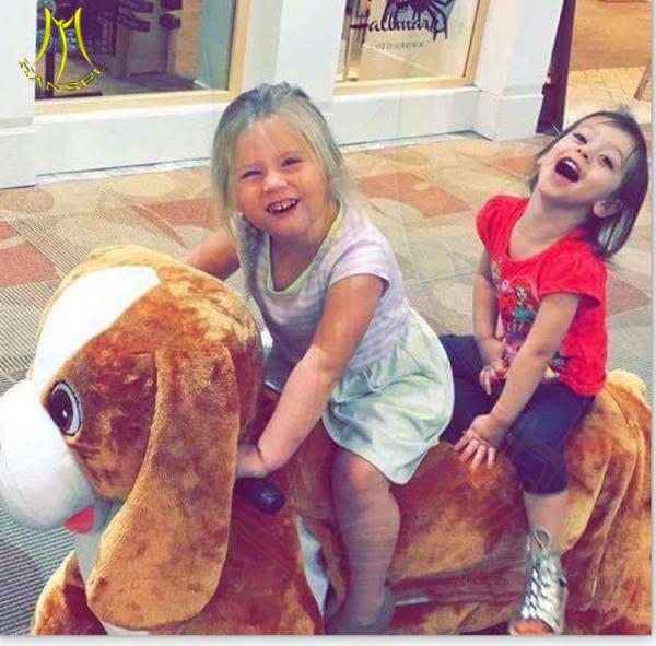 Hansel shopping mall motorized plush riding animals adult can ridee on electric unicorn bike for sale