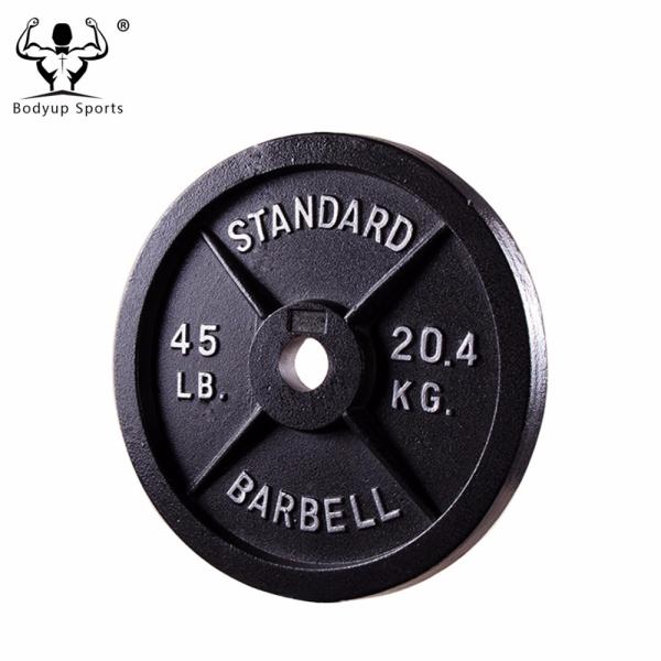 Black or Gray Harmmerton Competition 2 Inch Cast Iron Weight Plates