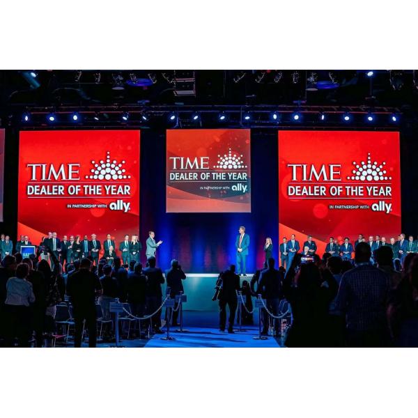 Экрана СИД P4.81 RGB 500X1000MM цвет на открытом воздухе арендного полный водоустойчивый