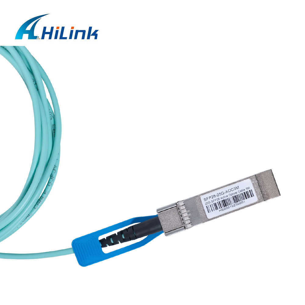 сеть оптического кабеля DDM 25G SFP28 активная привязывая сразу кабель присоединения 25G AOC