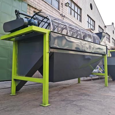Sieving Fertilizer Rotary Drum Screening Machine For Small Block Material
