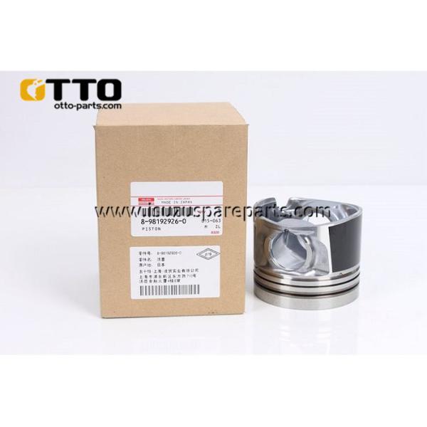 8-98192926-0 Isuzu Spare Parts Piston For 4JJ1 Engine Excavator Model ZX130B