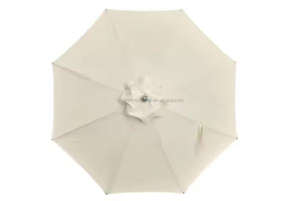 10ft Umbrella Canopy Replacement 8 Ribs Canvas Repair Umbrella Canopies Covers in Patio Umbrella Accessories