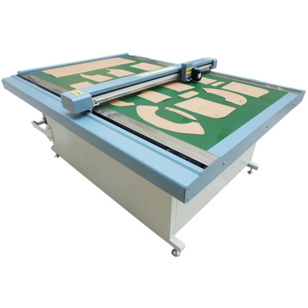 Top- 1512 Dual Cutting Knives Blade Flatbed Inkjet Paper Pattern Cutter Plotter for 1500*1200 Print Dimension