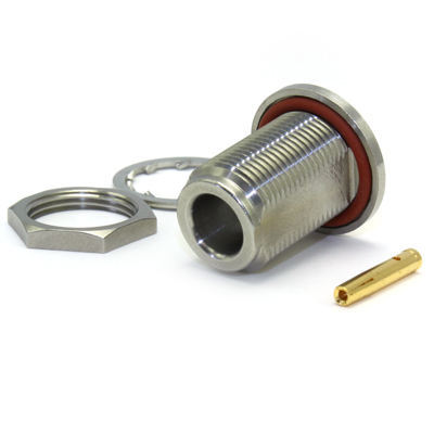 N Female to SMA Female Connector with IP65 Rating 50Ω Impedance and 0~3GHz Frequency for Coaxial Cable Assembly
