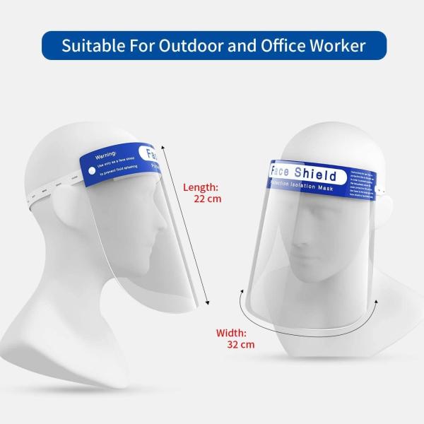 Detachable Washable Disposable Medical Face Shield
