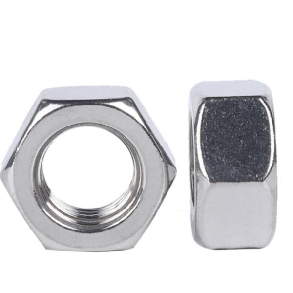 M1.6 - M48 Hex Nut Custom Stainless Steel 304 Hex Nut DIN934 Bolt And Nut