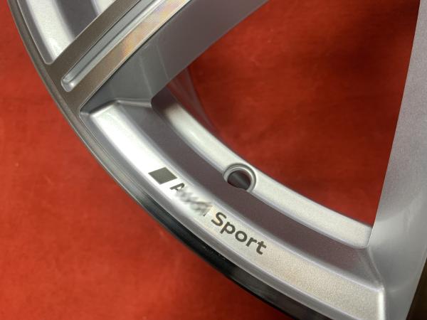 66.5 Hole ET24 Forged Alloy 19 Inch Multi Spoke Wheels Grey