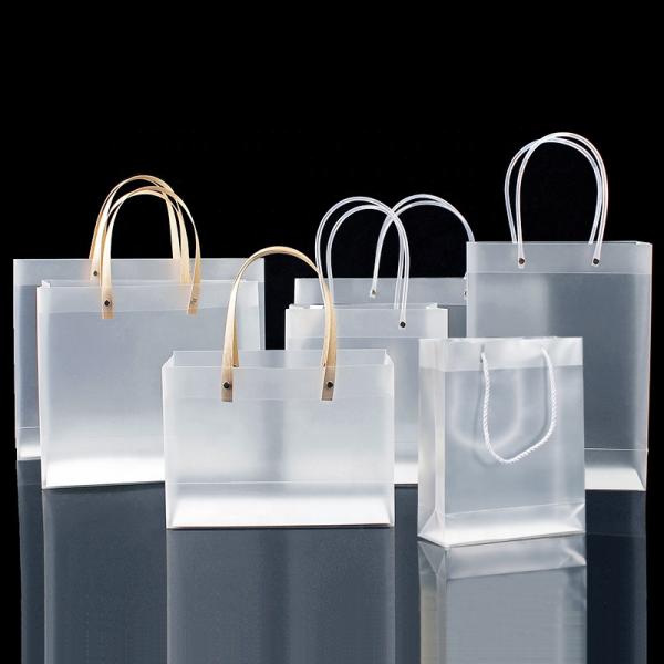 Clear and Colorful Customization Pattern Type PVC Tote Bag for Transparent Needs