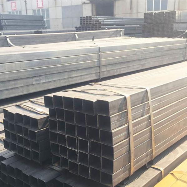 A269 Welded Carbon Steel Square Tube Q235 SS400 Black Hollow Section