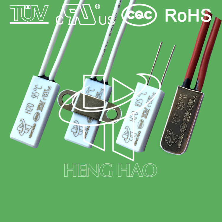 UL TUV CQC KC 250V 5-16A 30-150C термального переключателя температуры насоса взрывателя протектора жары мотора BW9700 термальный аттестованный