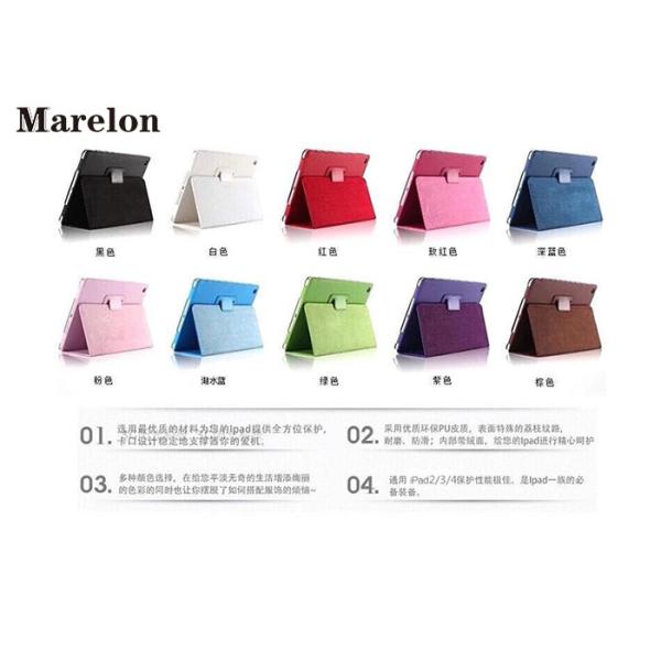 Customized Leather Ipad Air Case Full Color Printing And Laser Etching