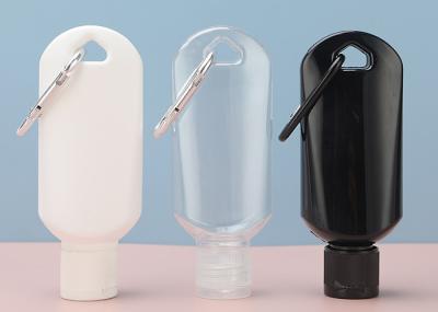 garrafas vazias do Sanitizer da mão do aperto 80ml com Flip Top Cap Leakproof