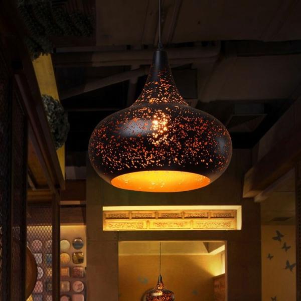 Loft Industrial enamel pendant lights for Kitchen Bedroom Living room Lighting Fixtures (WH-VP-23)