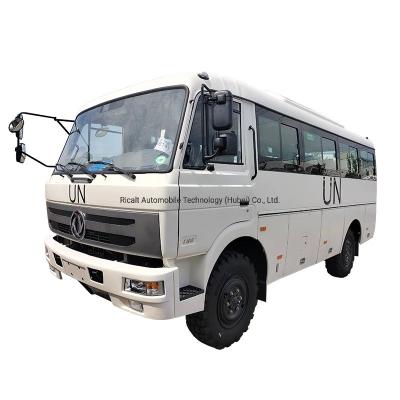 10-19 lugares ônibus ônibus diesel autocaravana Dongfeng 4X4 Expedição Off Road Minibus