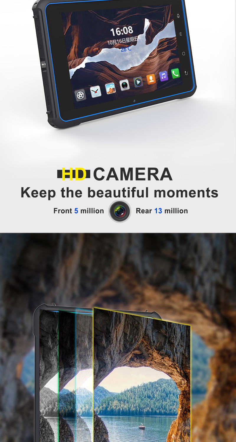 8-дюймовый сканер QR-кодов для Android 3GB 32GB
