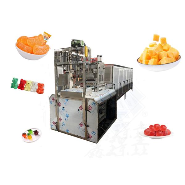 Multifunctional Hard Sugar Candy Machine for Making Rainbow Lollipop and Gummy Candy