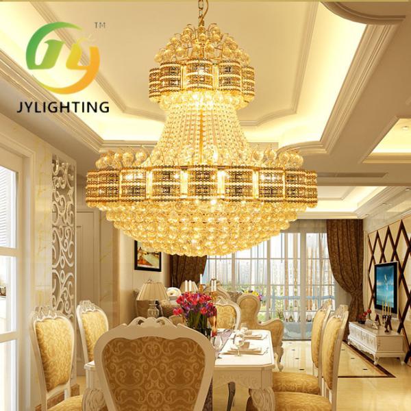 JYLIGHTING K9 Crystal Chandelier Classic Crystal Chandelier For Living Room High-Quality Crystal Lighting