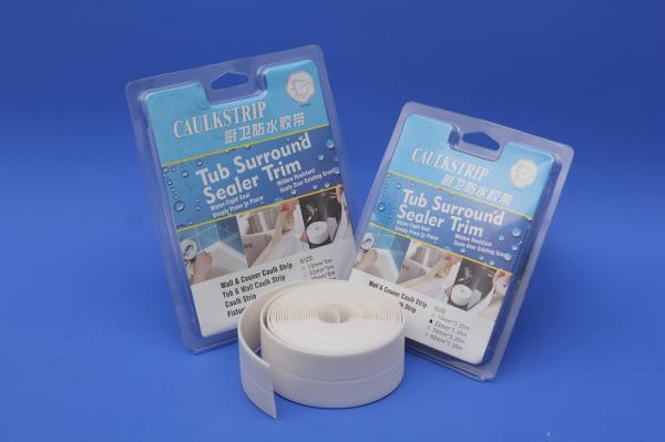 Magic White Bathtub Sealer Trim Wall Caulk Tub Surround Sealer Trim