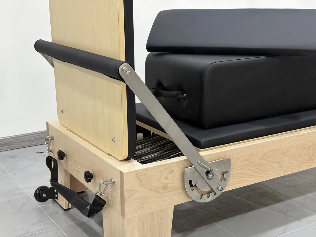 Maple Wood Power Pilates Tower Machine Reformer Machine Adjustable Springs