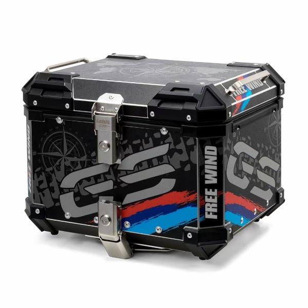 36Ll Aluminum Motorcycle Rear Top Box for Yamaha Honda Kawasaki Suzuki Bmw Motor Tail Box