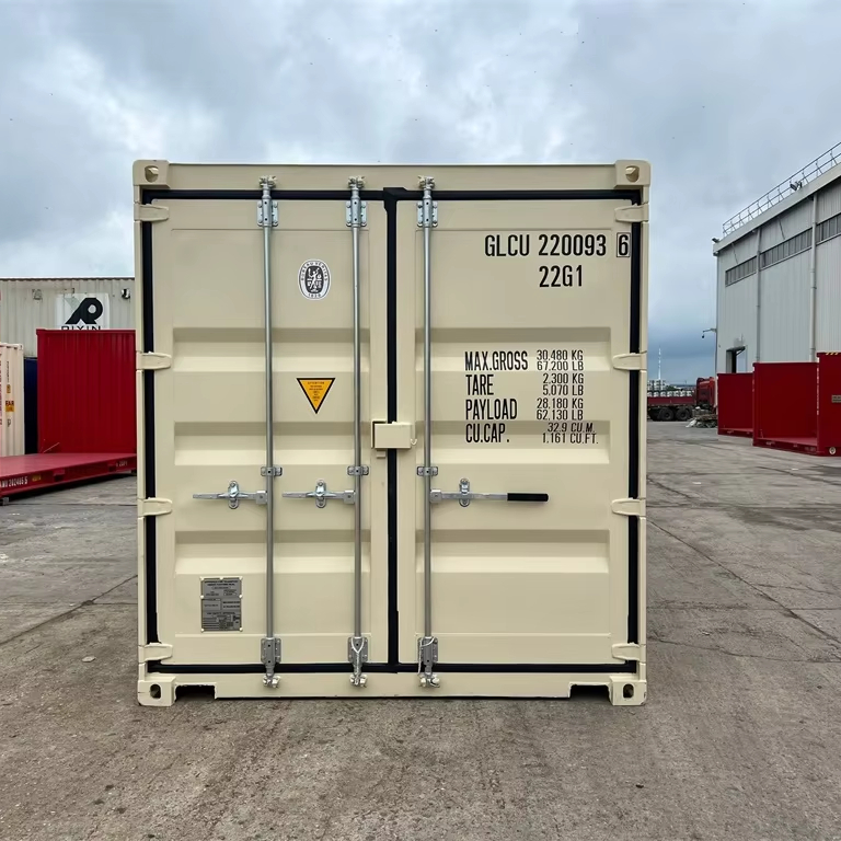 ISO Standard Shipping Containers Sea Transportation Cargo Shipping Container 20st Double Door