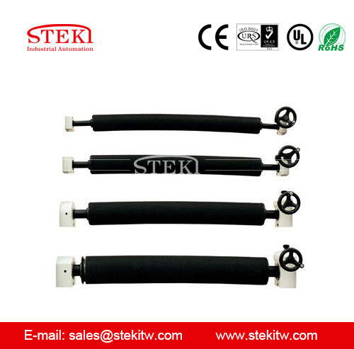 STEKI Black Rubber Conveyor Rollers 100mm Shaft Diameter perfect for Conveyor