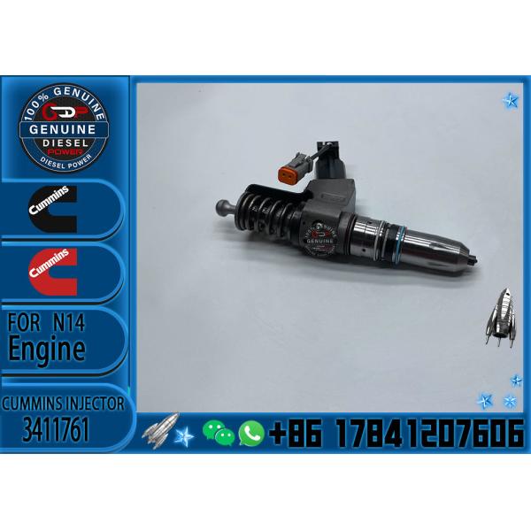Common Rail Diesel Fuel Injector Assembly 3411761 For Cummins Diesel Engine QSN14 N14