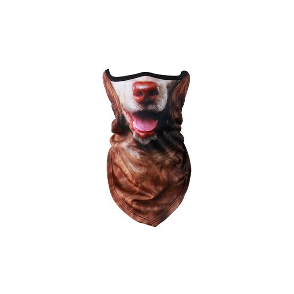 Sweat-proof Breathable Comfortable Pattern Outdoor Riding Bicycle Mouth Shield Motorcycle Face Mouth Shield Neck Head Scarf