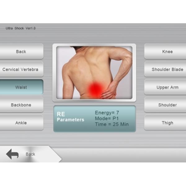 Облегчение боли машины терапией ударной волны ультразвука ESWT внекорпусное