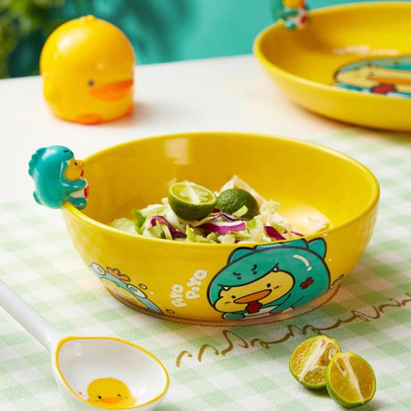 Ready To Ship In Stock Cartoon Cute Children'S Tableware Set 10 Oz  Ceramic Bowl Home Eating