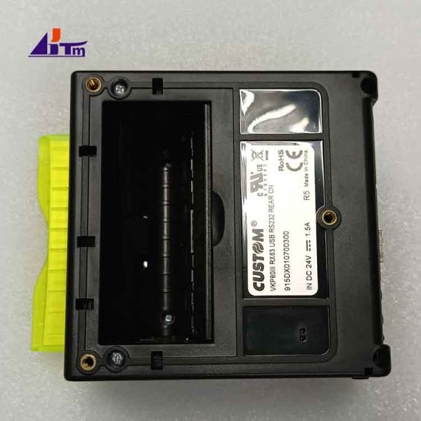 CUSTOM VKP80III Receipt Printer RX63 USB RS232 REAR CN 915DX010700300