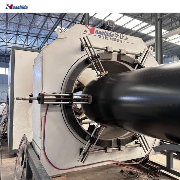 Máquina automática de corte de tuberías de plástico para la línea de producción de tuberías de aislamiento