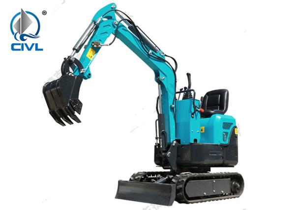 1.5tons 11kw Mini Engine Excavator With 0.04cbm Bucket Capacity Crawler Tailless