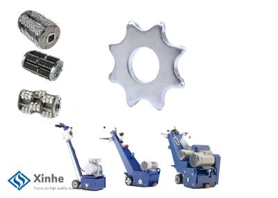 8 Points / Tips TCT Cutters Flails On Concrete Floor Scarifier Planers