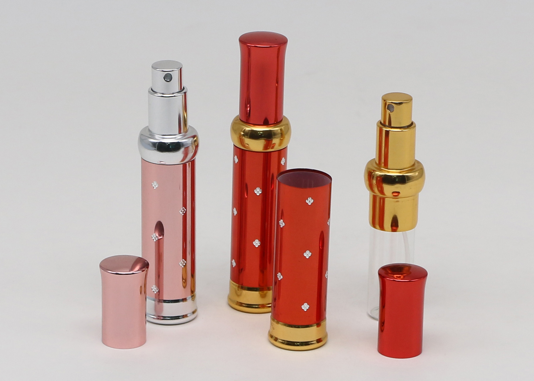 Бутылки брызг атомизатора erfume заполнения 20ml сумки цвет легкой портативной многоразовый красный