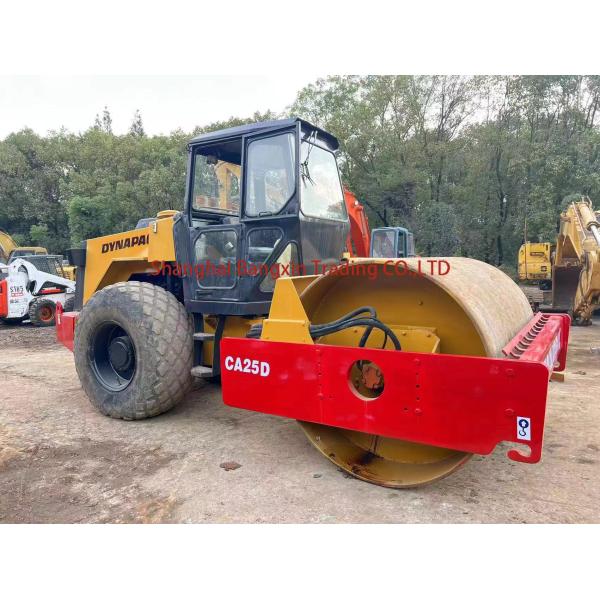 Used 2010 Dynapac CA25D Vibratory Road Roller 20 Ton Compactor Construction Machinery