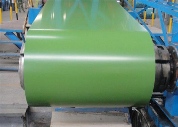 Corrugated Galvanized Steel Sheet , Painting Galvanized Steel Roofing