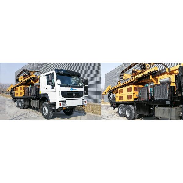 Hydraulic Water Well Drilling Rig Max Drilling Depth 600m with air compressor or mud pump