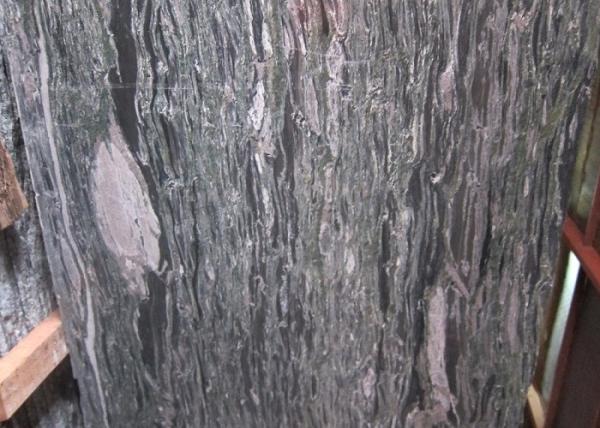 Blue Wave Marble Slab Stone , Popular Polished Surface Marble Tile Slab