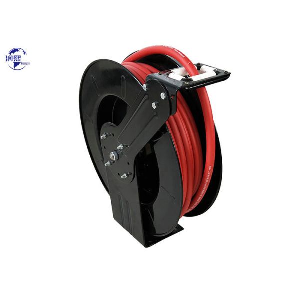 Metal Industrial Hose Reel High Pressure Retractable Air Water Fuel Oil Hose Reel