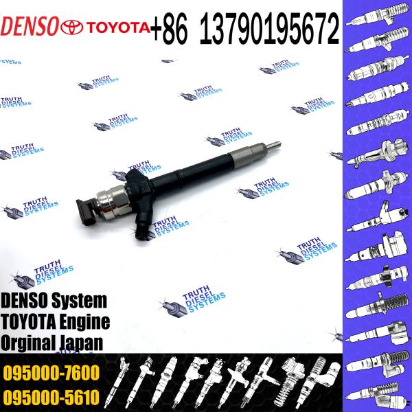 инжектор распылителя форсунки 23670-0R160 095000-7600 для инжектора 23670-0R160 095000-7600 коллектора системы впрыска топлива Тойота 2AD-FTV Avensis