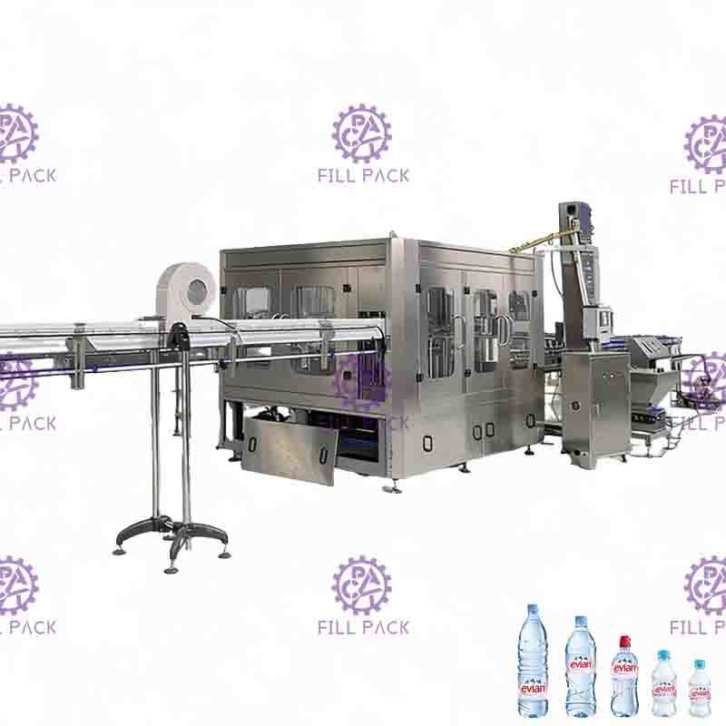 Plastic Bottle Pure Water Washing Filling Capping Machine Line