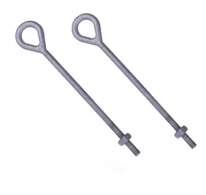DIN 580 M16 Eye Bolt Galvanized High Tensile Heavy Lifting Shoulder Eye Bolt