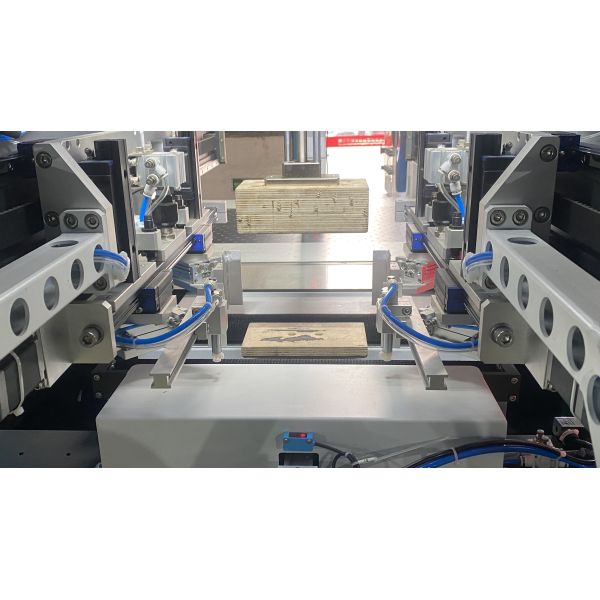 Double Feeding Double Forming Rigid Box Making Machine Fast Speed High Precision Full Servo Control