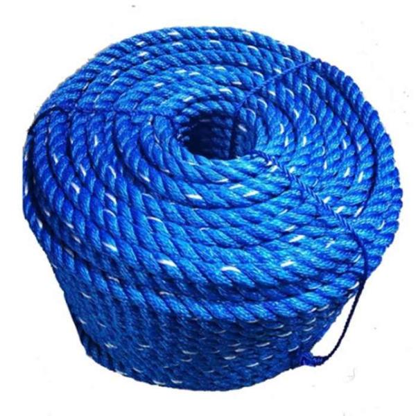 Cuerda de amarre de nailon trenzado de 4 cabos y 16-18 mm de diámetro