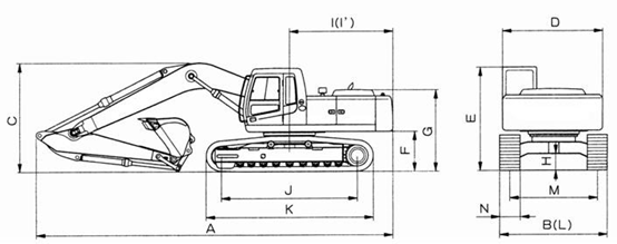 ZG3210-9C Civil Engineering Machines Kawasaki Excavator 21 Ton