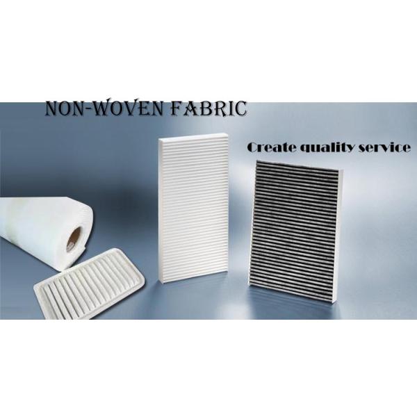 White Cotton 3mm Thickness Filter Material For Toyota Air Filter Making