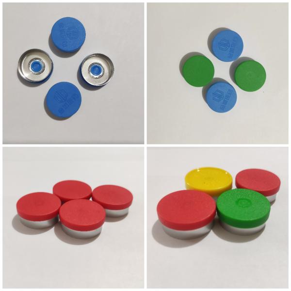 8mm-32mm Aluminum Plastic Cap Vaccine Pharmaceutical Bottle Cap